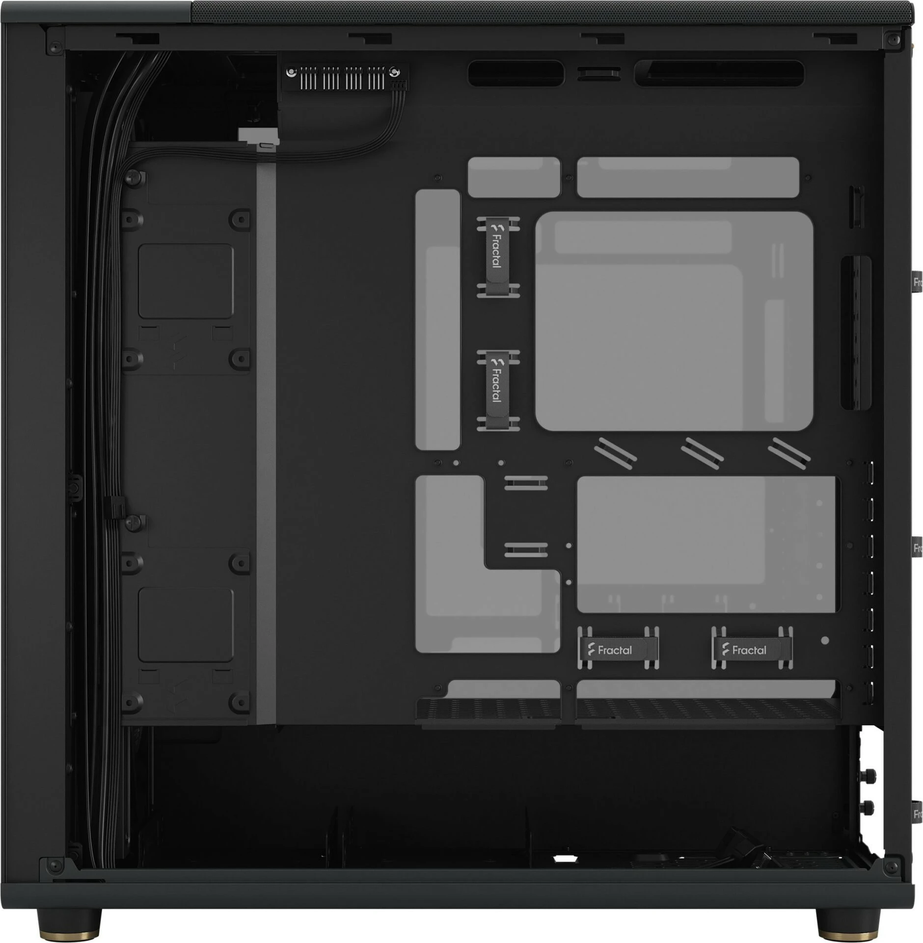 Računalniško ohišje Fractal Design North XL, ATX, micro ATX, Mini-ITX, črn (charcoal)