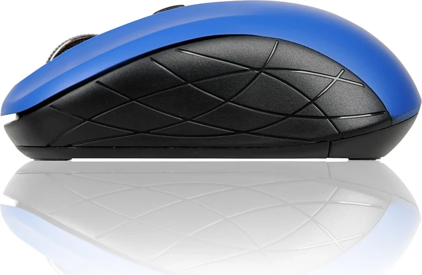 Optični brezžični miška iBOX i009W, 1600 DPI, modra