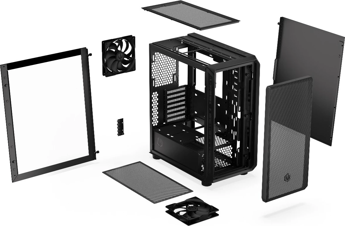 Računalniško ohišje Endorfy Arx 500 Core EY2A016, ATX, črno