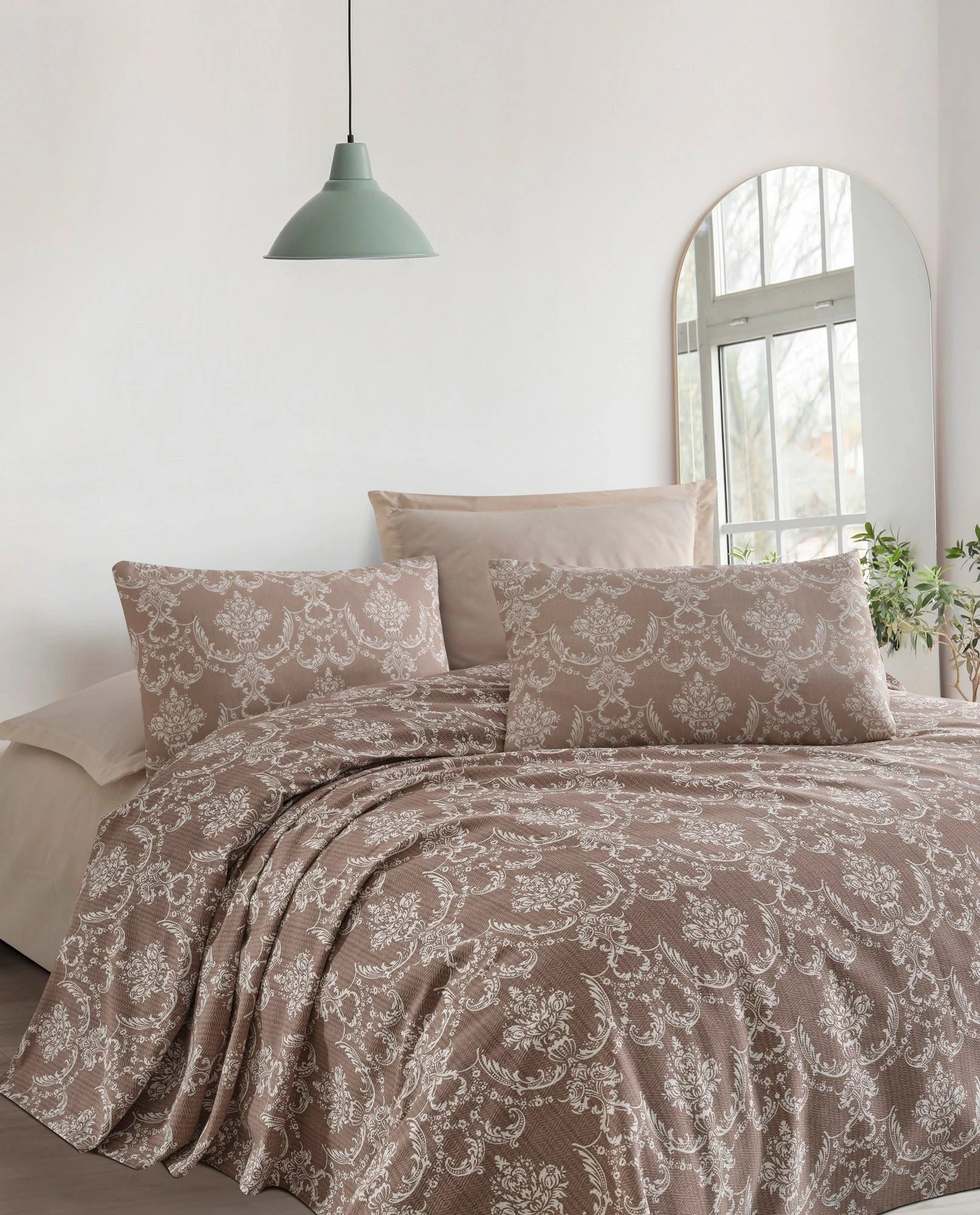 Piké komplet za eno osebo, rjav, L'essentiel Pure