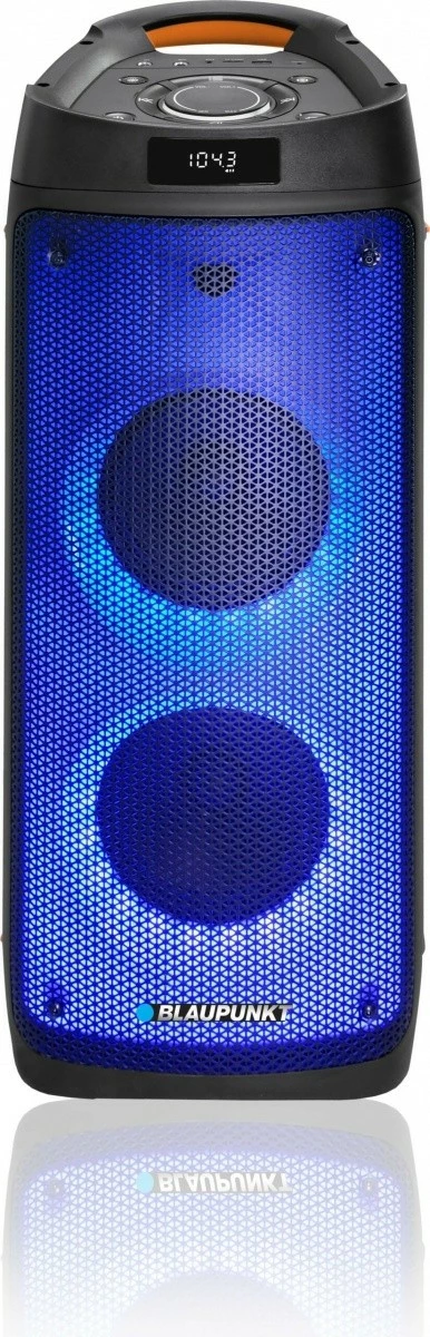 Zvočnik PartyBox Blaupunkt PB06DB, Bluetooth, Karaoke, 500 W, LED, črn, z 2 brezžičnima mikrofonoma