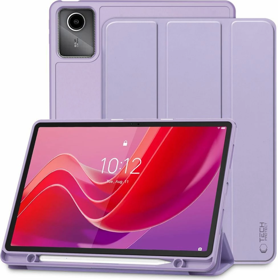 Ovitek Tech-Protect SC Pen za Lenovo Tab M11 11" TB-330, silikonski, svetlo vijoličen