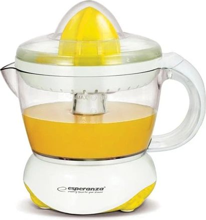 Shtrydhëse agrumov Esperanza EKJ001Y, 0,7 L, 25 W, bela/rumena
