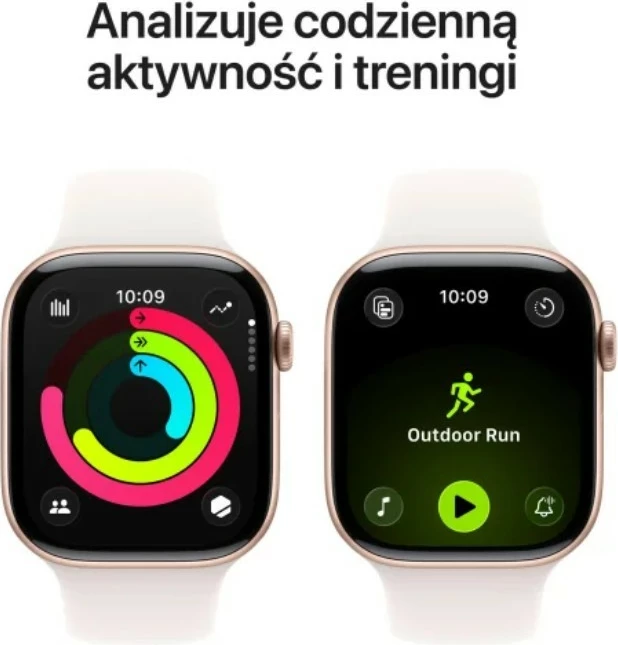 Pametna ura, aluminijasto ohišje, 42 mm, GPS+Cellular, 64 GB, rožnato-zlata, športni pašček rožnat S/M Apple Watch Series 11