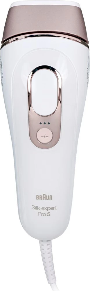 Depilator z IPL za telo in obraz Braun Skin i-expert Smart IPL PL5382, bel