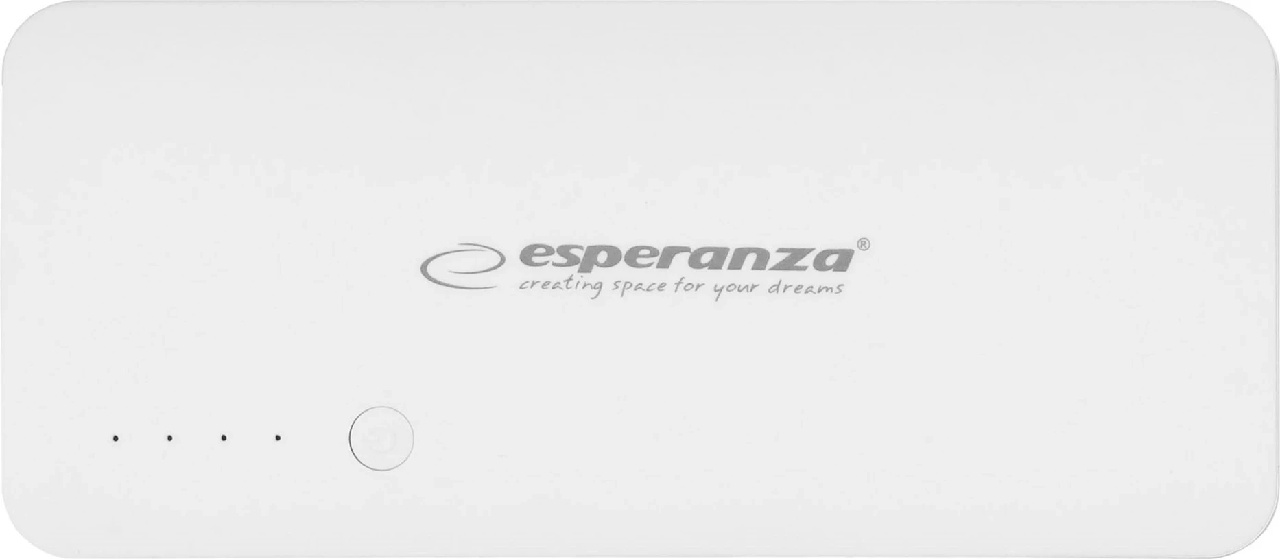 Prenosna polnilna naprava Radium Esperanza EMP106WE, 8000 mAh, bela/siva