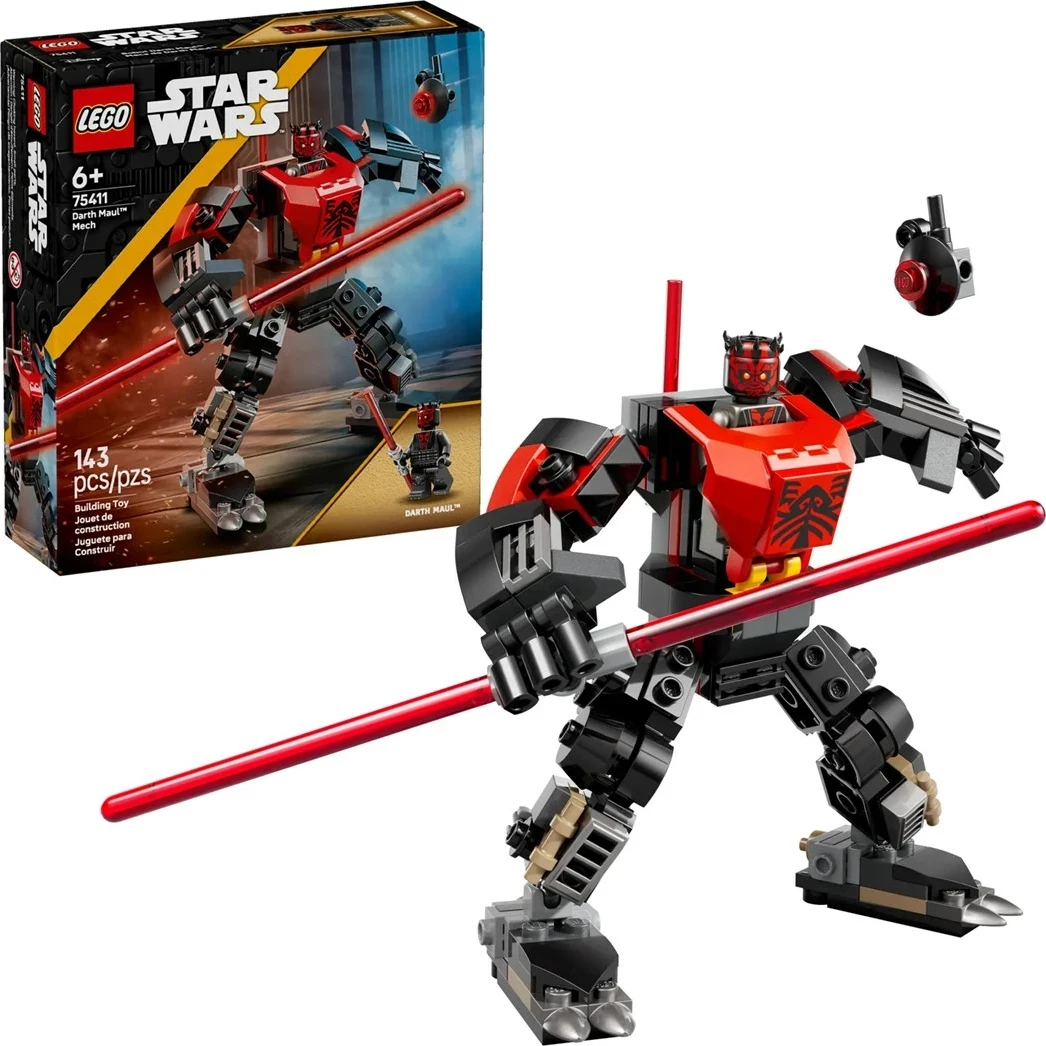Darth Maul Mech, LEGO Star Wars 75411, 143 delov, za otroke 6+