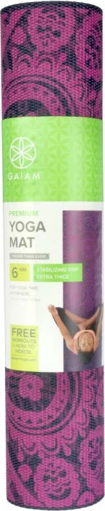 Joga podloga GAIAM za moške, modra