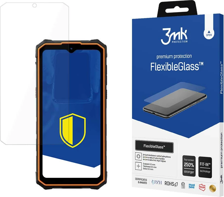 Hibridno zaščitno steklo 3mk FlexibleGlass za pametni telefon Hotwav Cyber 13 Pro