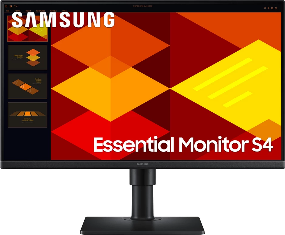 Monitor 24" Samsung S24D400GAU (LS24D400GAUXEN), črn