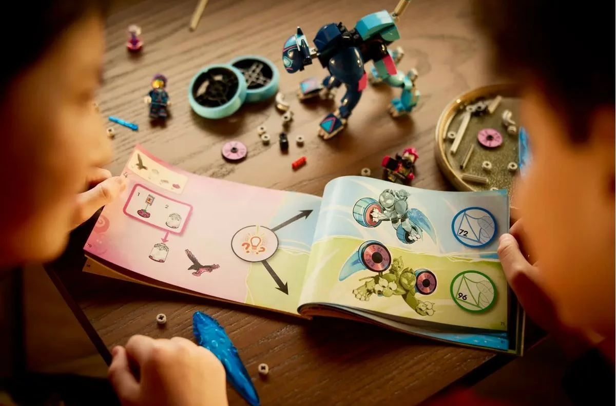 Komplet LEGO DREAMZzz mačja motorna kolesa Zoey 71479, 226 kosov, za otroke, plastika