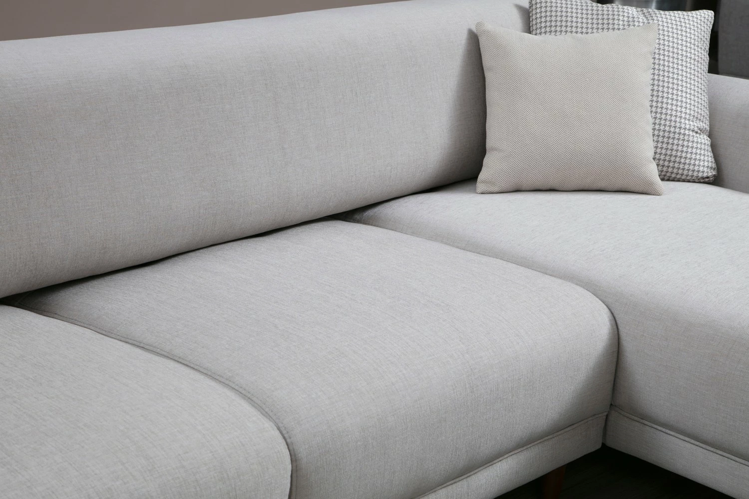 Kotna sedežna garnitura z ležiščem Atelier del Sofa, desna, bež