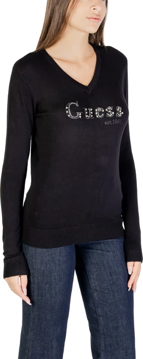 Pletenina Guess, ženska, črna