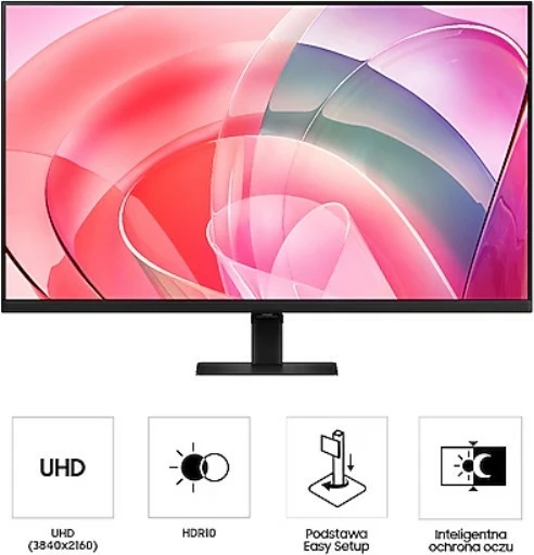 Profesionalni monitor 37" UHD 4K, VA, 60 Hz, HDMI/DP, črn Samsung ViewFinity S7 LS37D700EAUXEN