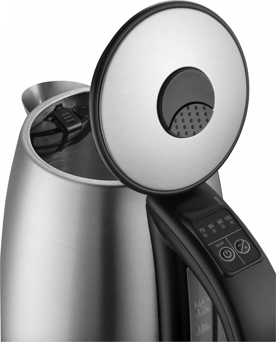 Električni ibrik Concept RK3350, 1,7 L, srebrn