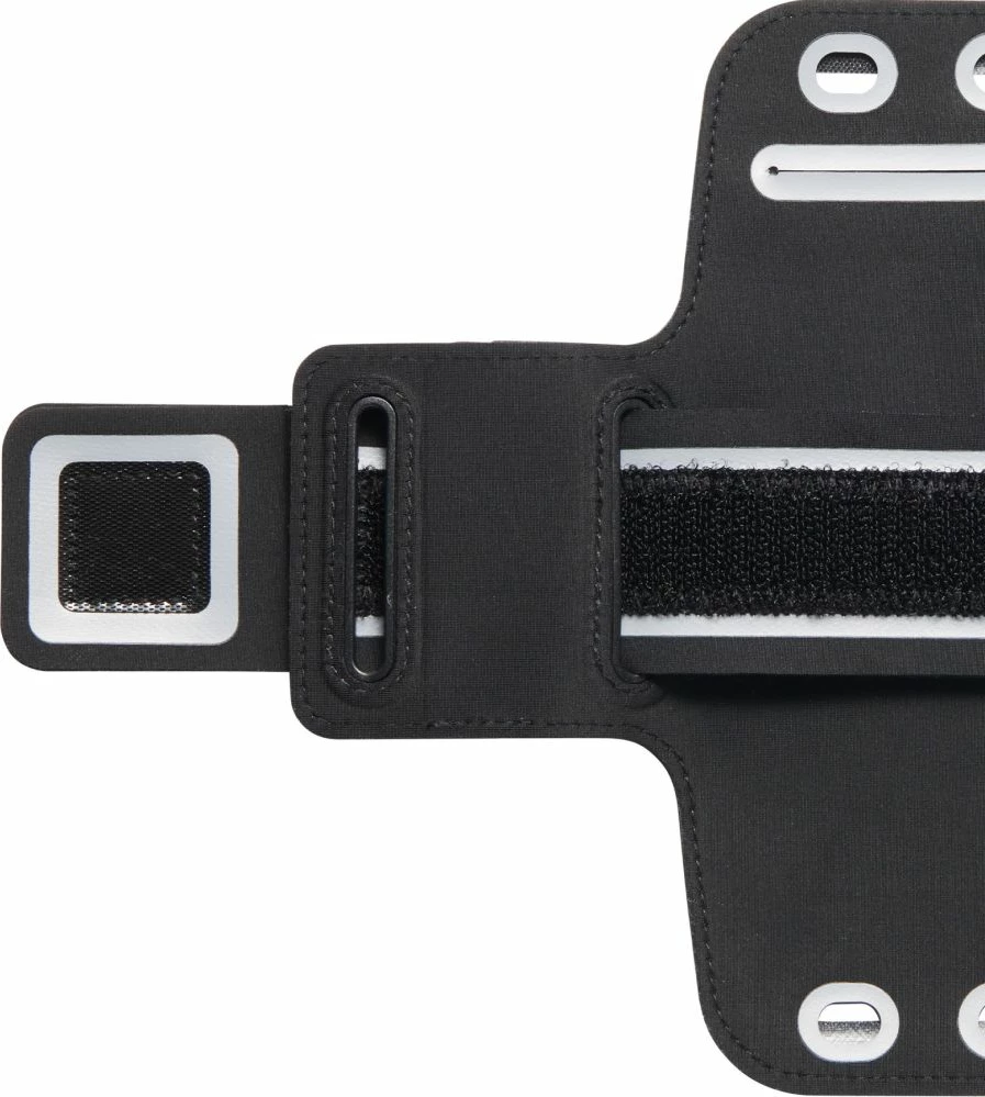 Športni ovitek za telefon Spigen A703, do 6,9 palca, črn