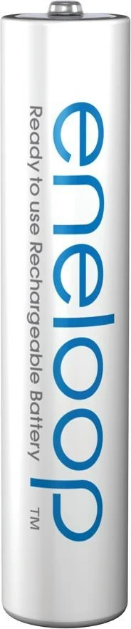 Polnilne baterije Eneloop AAA, 800 mAh, 2 kosi, bele (Panasonic)