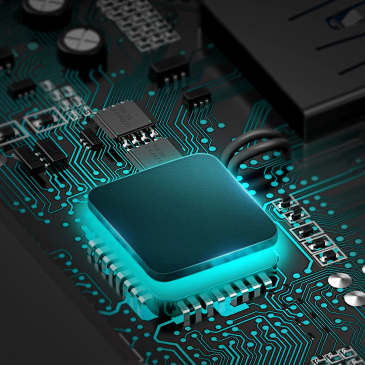 Omrežni adapter USB Type-A na RJ45 LAN, 100Mbps, črn, Baseus Lite Series