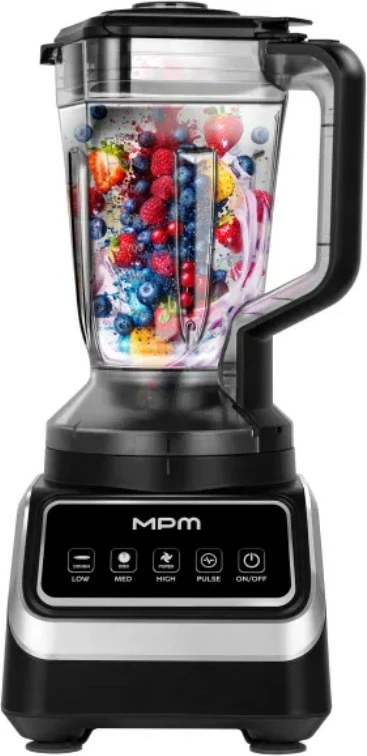 Kuhinjski robot 2600 ml, 2000 W, črn/srebrn MPM MRK-27