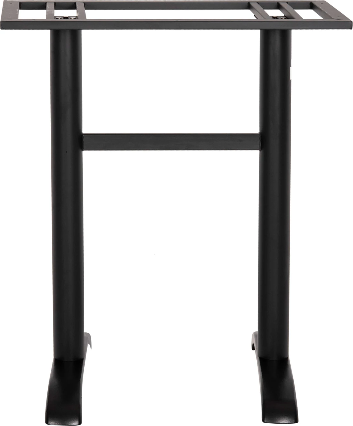 Osnova za barsko mizo iz kovine srednje višine FH479.01 dvojna v črni barvi 40Χ80Χ91H cm