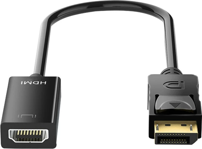 Adapter za DisplayPort v HDMI 4K, iBOX IADP4K, črn