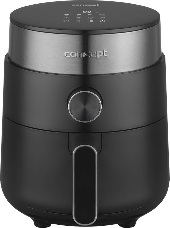Friteza na vroč zrak Concept FR2500, 2,5 L, črna