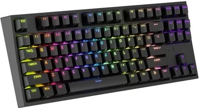 Mekančna tipkovnica TKL RGB Genesis Thor 404, črna