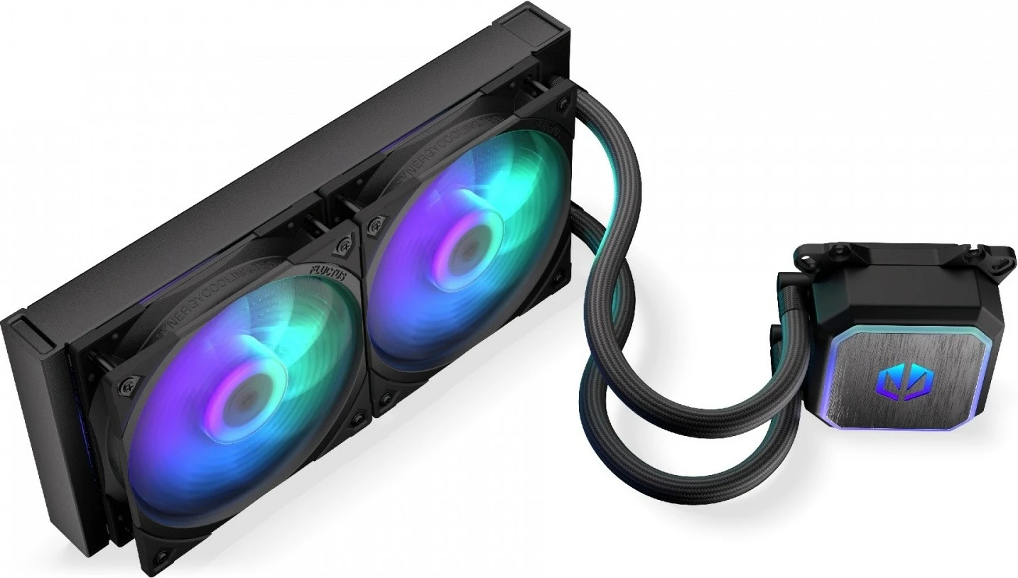 Vodeno hlajenje za CPU, Endorfy Navis F240 ARGB, radiator 240 mm, 2x 120 mm PWM ARGB, EY3B004