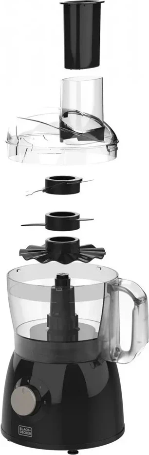 Večfunkcijski mešalnik 600 W, 1,2 L, črn Black+Decker BXCH120E