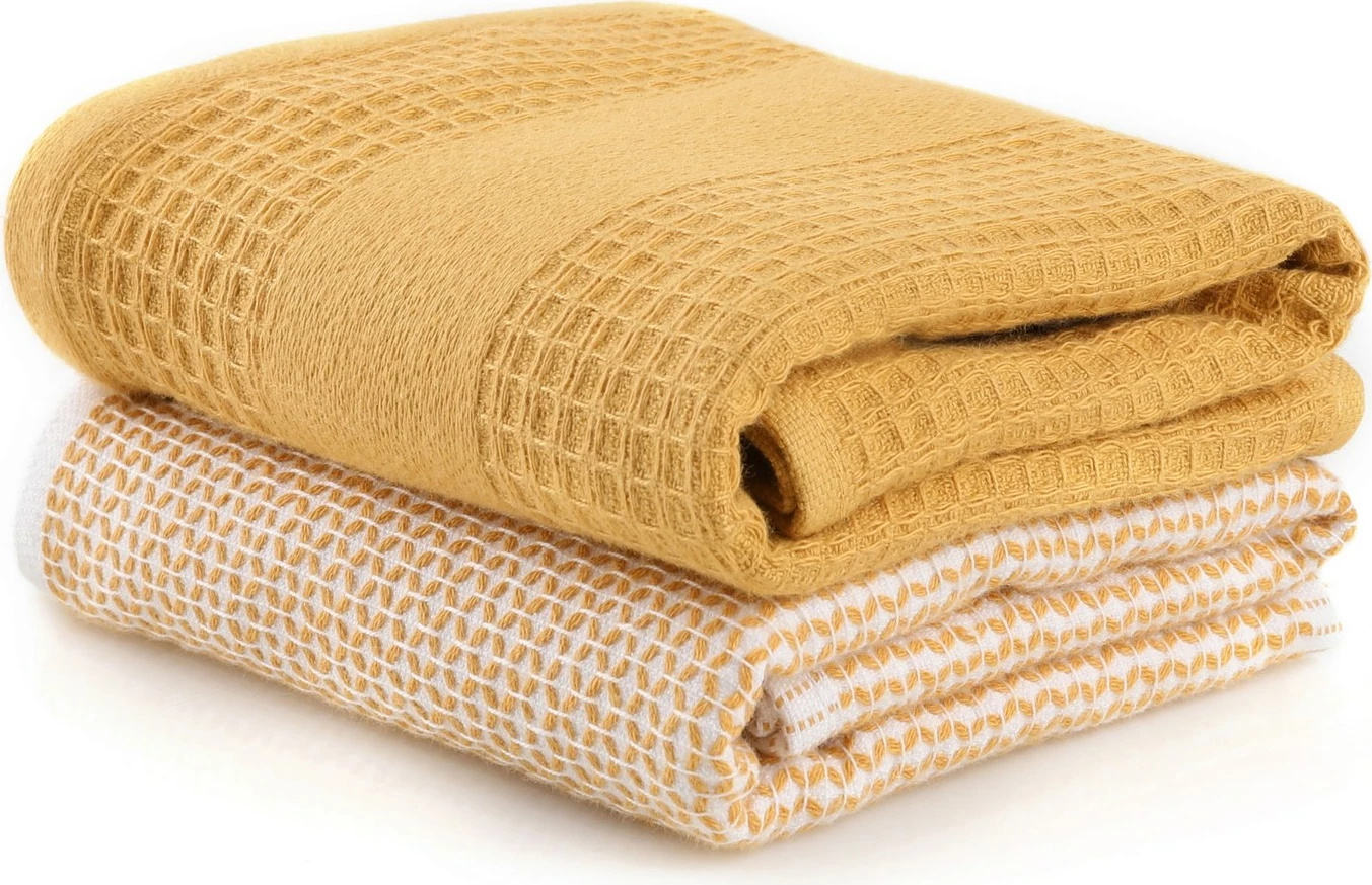 Set brisač za prhanje (2 kosi), Mijölnir Betty, gorčična