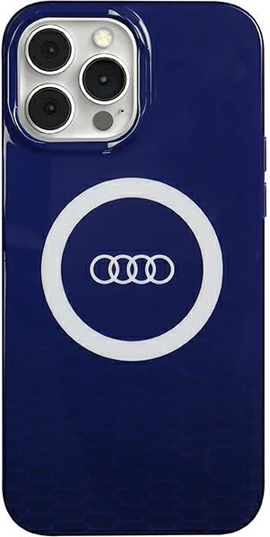 Ovitek za telefon Audi IML Big Logo MagSafe za iPhone 13 Pro Max, moder