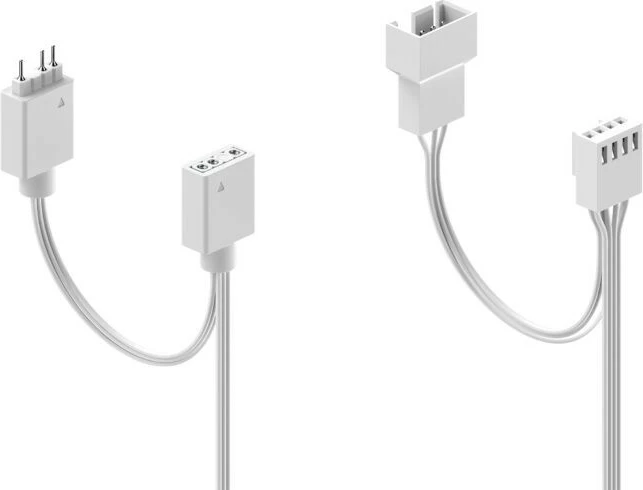 Ventilator za ohišje 140 mm Fractal Design Aspect 14 RGB PWM, bela okvir