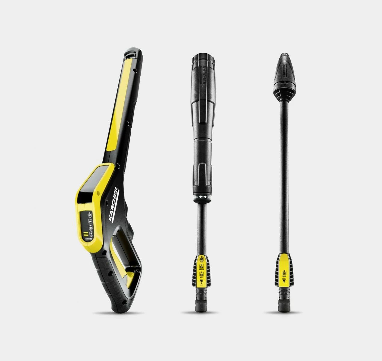 Visokotlačni čistilec K4 Power Control Flex Home, Karcher 1.324-303.0, rumeno/črn, komplet z dodatki