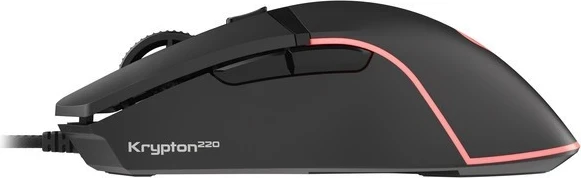 Optični žični miš z RGB osvetlitvijo Genesis Krypton 220, črn