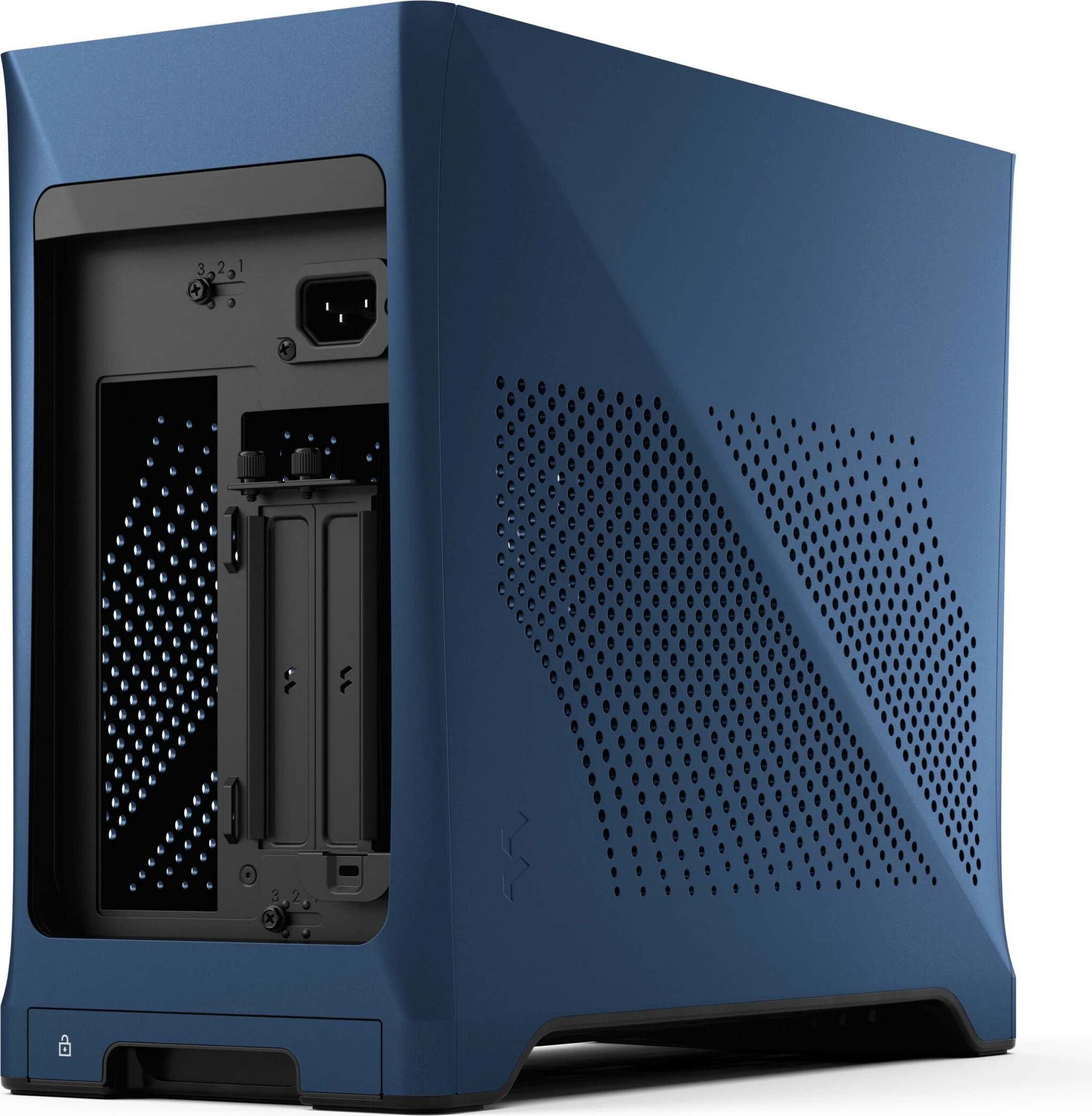 Računalniško ohišje Mini Tower za računalnik Fractal Design Era 2, 2,5", modro