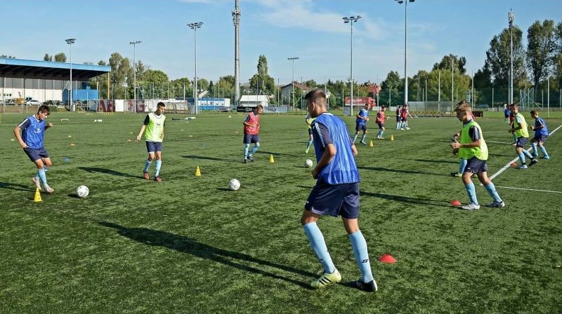 Konus za trening z luknjami Yakimasport, vijoličen