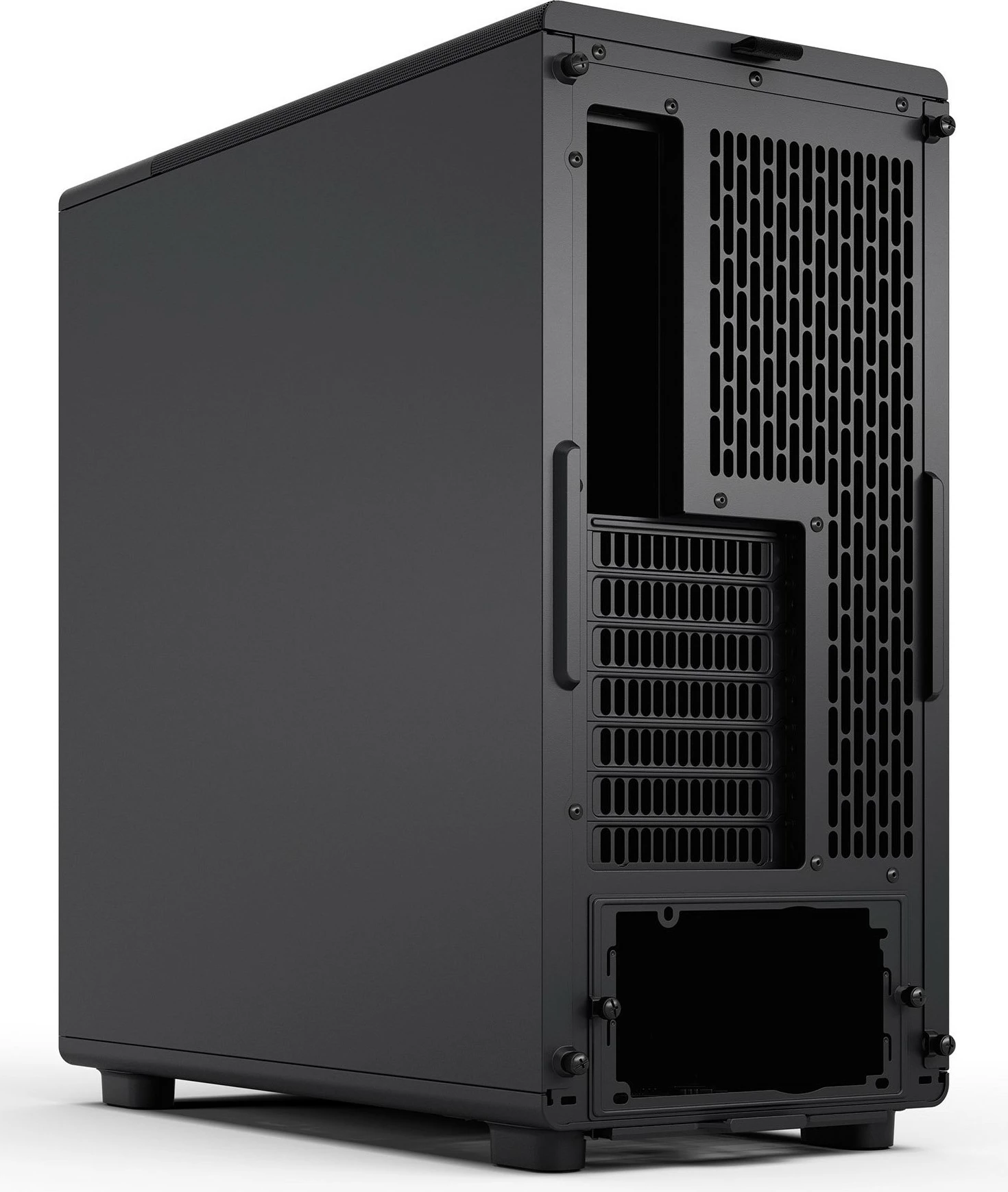 Kompjuterska ohišja Fractal Design Epoch Black Solid, Midi Tower, črn