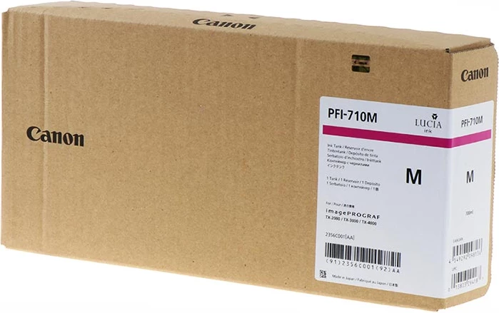 Črnilo za tiskalnik 700 ml XL magenta Canon PFI-710M 2356C001