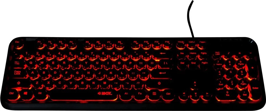 Tastatura I-BOX PULSAR IKS620, LED, žična
