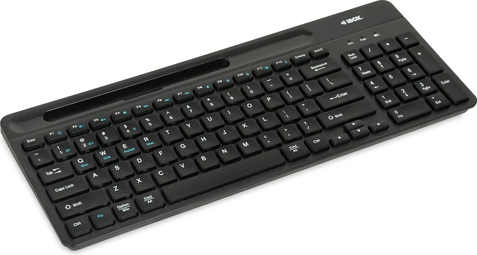 Brezžična tipkovnica Kallisto IBOX BT/2.4GHZ, črna