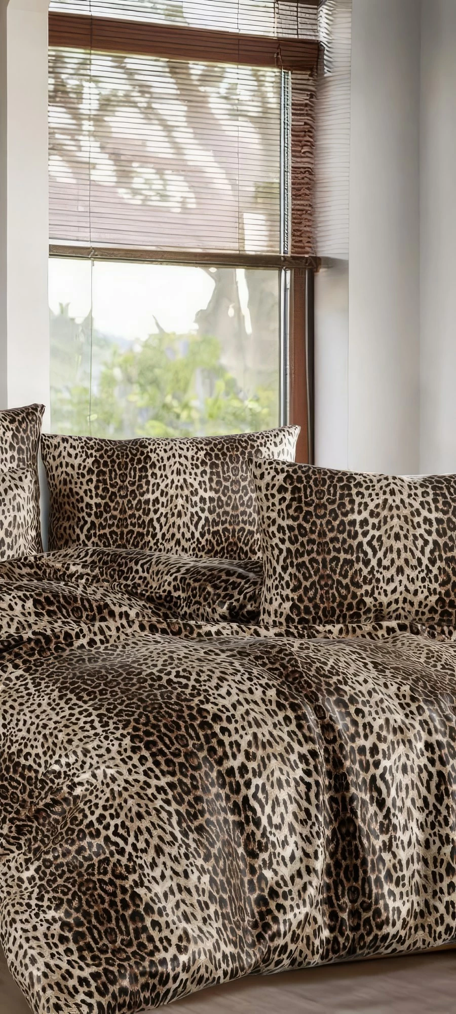 Prevleka za odejo Enojna XL, leopard L'essentiel