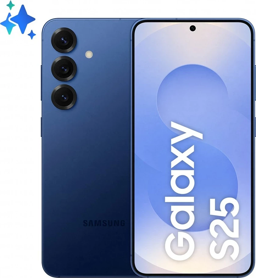 Pametni telefon Samsung Galaxy S25, 6,2", 12+256 GB, 5G, modra