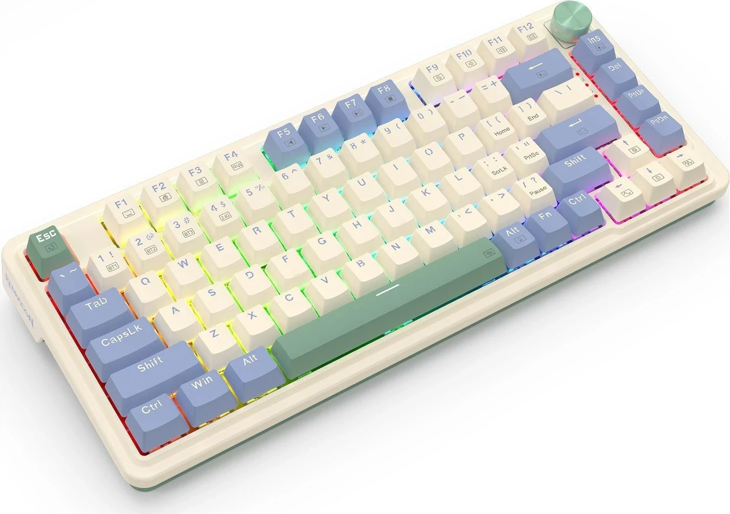 Mehanska tipkovnica, Redragon K673CPG-RGB-PRO ULTRA PRO, RGB, bela