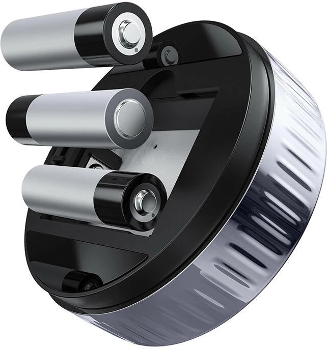 Odtštevalni časovnik z vrtenjem Baseus Heyo, črn in srebrn