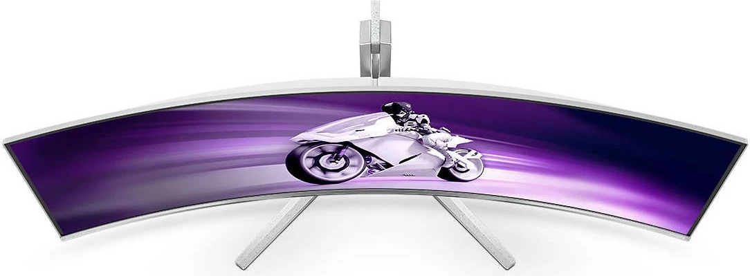 Ultraširok QD-OLED zaslon 49 inč, 5120x1440, 32:9, Ambilight, USB-C - Philips 49M2C8900, bel