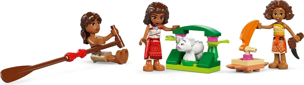 Kanoa za avanturo Moana, LEGO Disney 43270