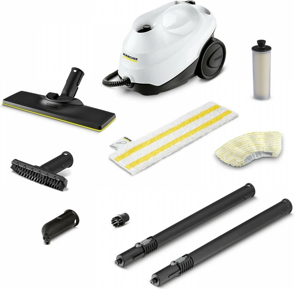 Parni čistilec Karcher SC 3 EasyFix, 1.513-650.0, 1900 W, belo-črn