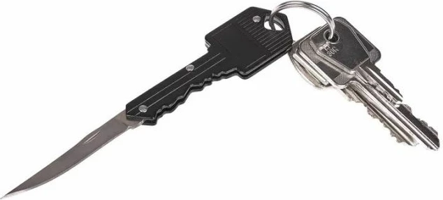 Nož za ključe Yakimasport, črn