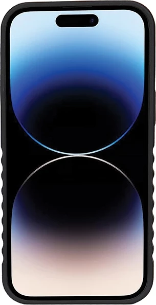 Ovitek za telefon Audi za iPhone 14 Pro Max, sintetično usnje, MagSafe, rjav