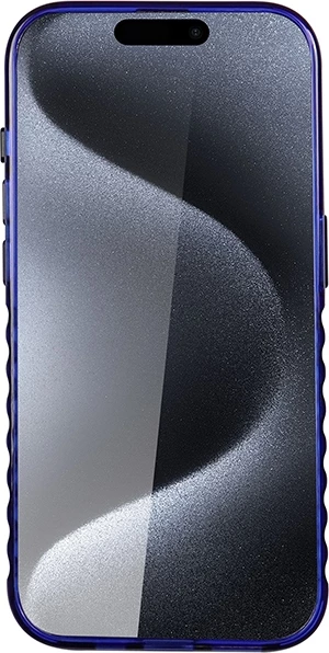 Zaščitni ovoj MagSafe z velikim logotipom Audi za iPhone 15 Pro, blu